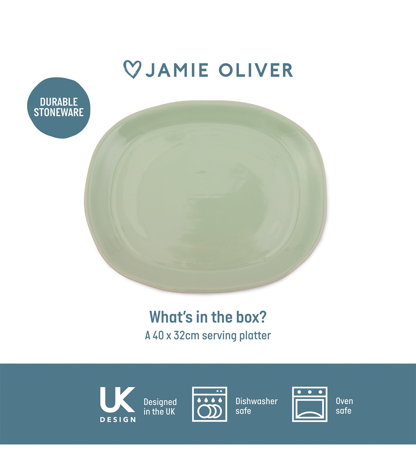 Big Love Feast Platter Green