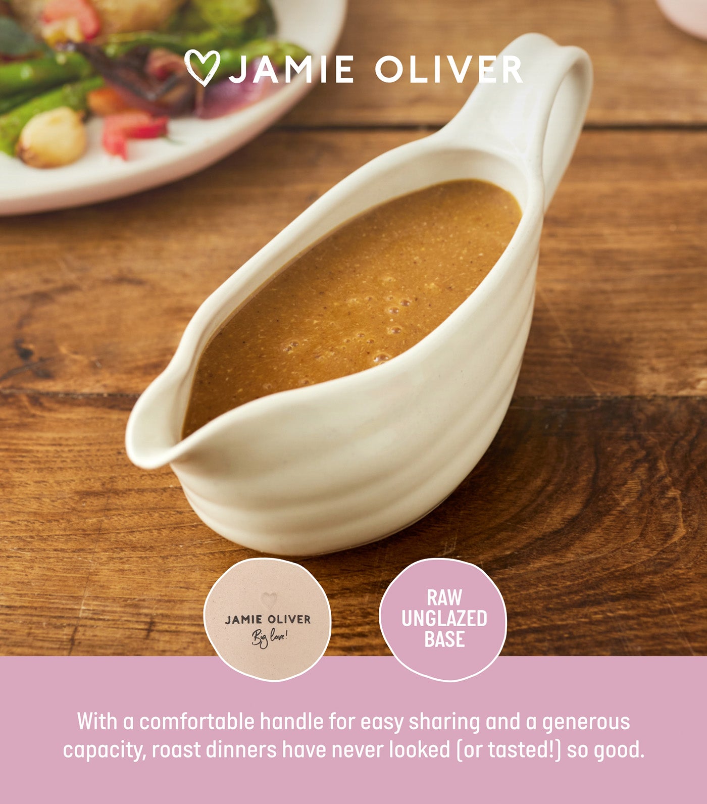 Big Love Great Gravy Boat 400 ml White