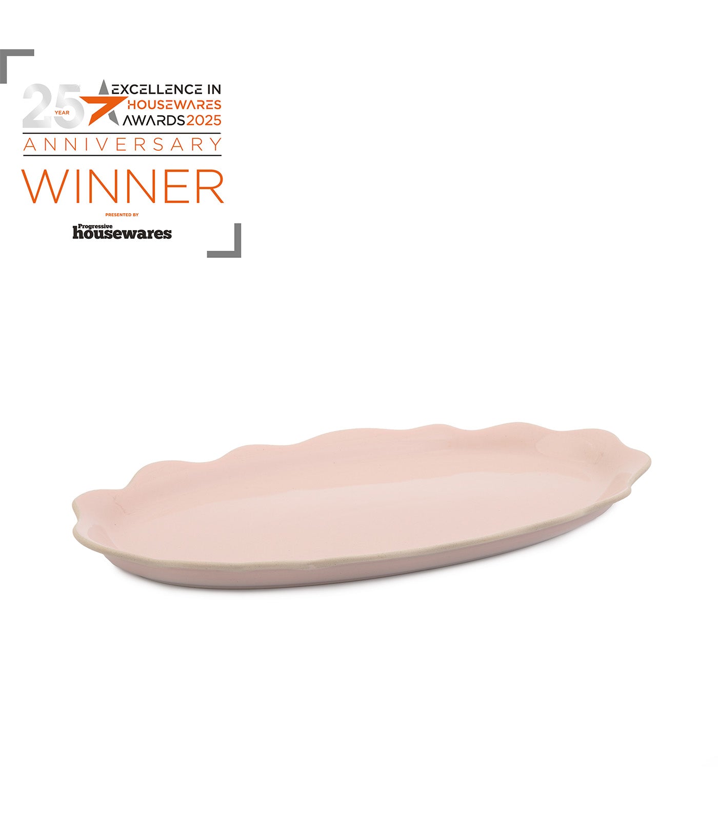 Big Love Pass-Me Platter Pink