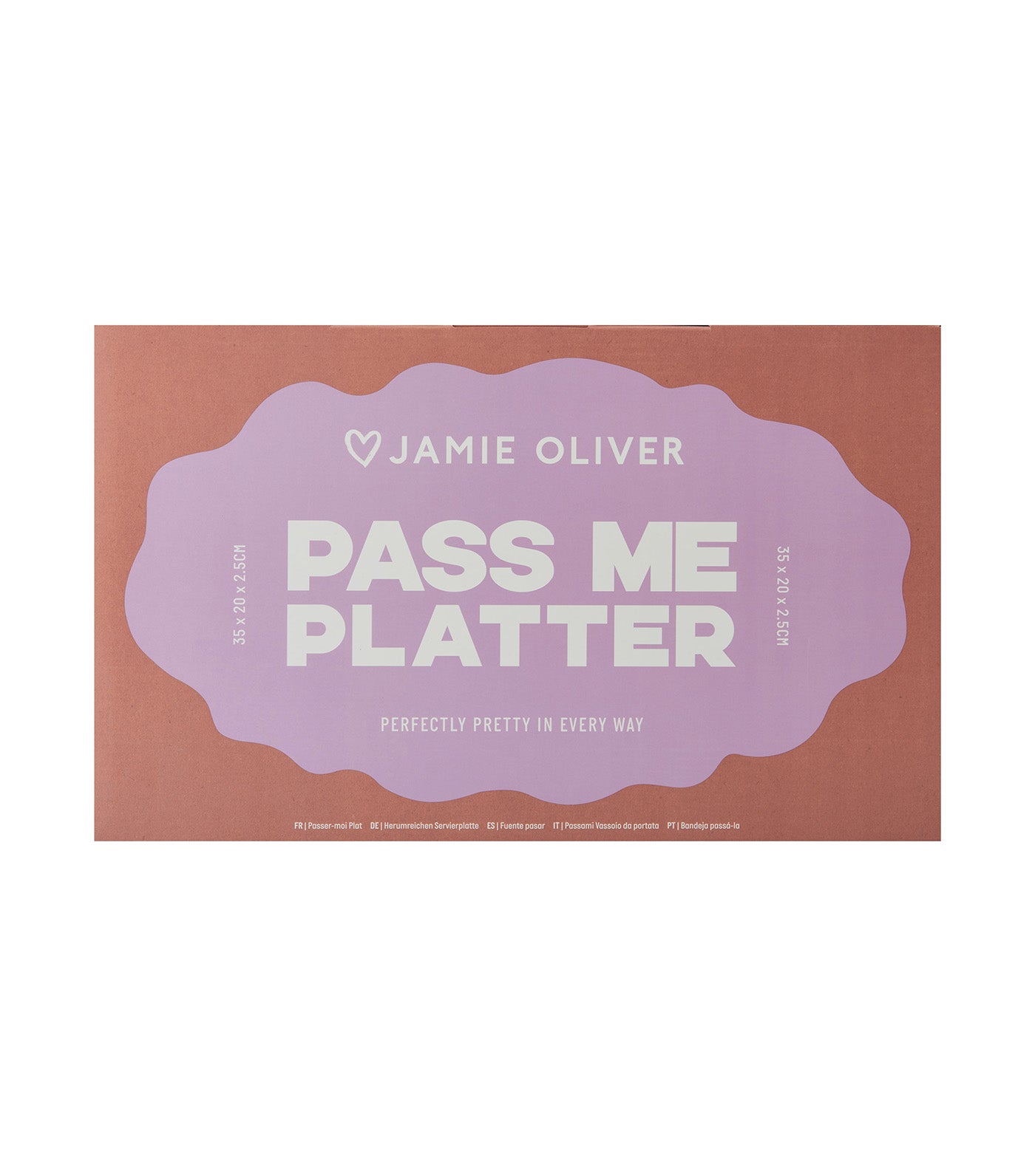 Big Love Pass-Me Platter Pink