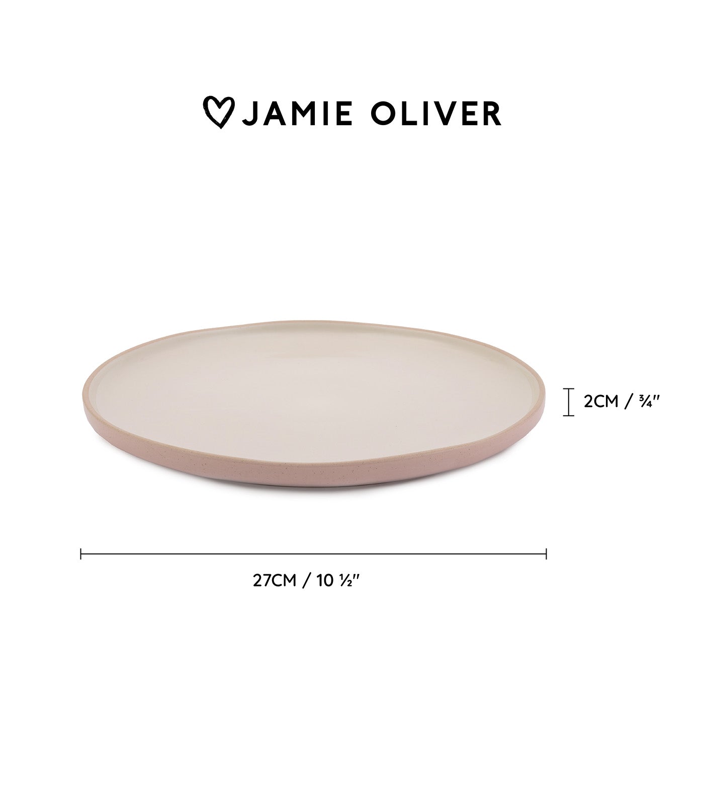 Big Love Perfect Plates Set of 4 Pink