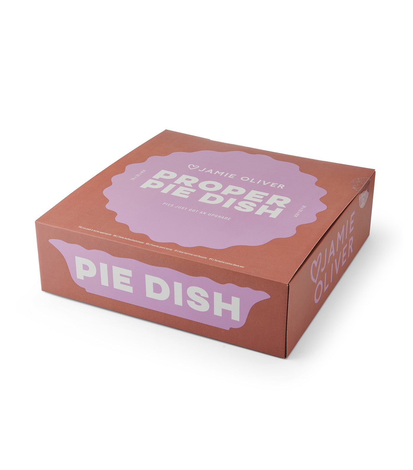 Big Love Proper Pie Dish Pink