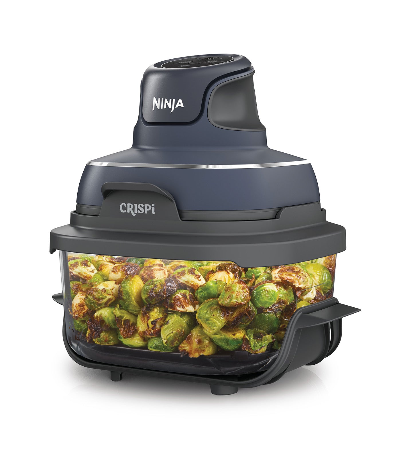 Ninja Crispi® 4-in-1 Portable Glass Air Fryer Cyberspace