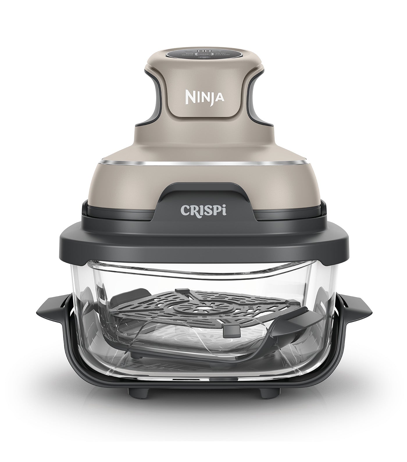 Crispi® 4-in-1 Portable Glass Air Fryer Stone
