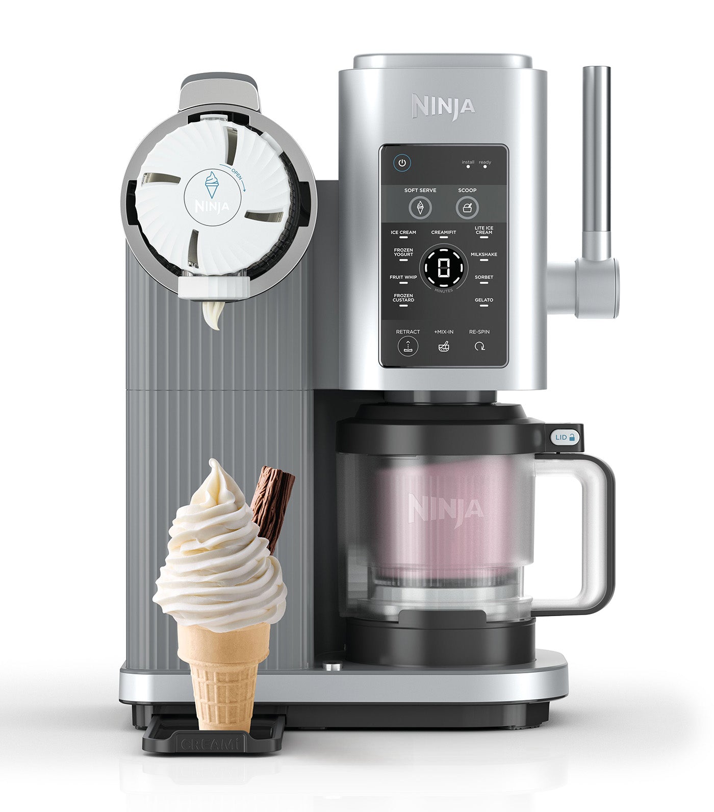 CREAMi® Scoop and Swirl Soft Serve Ice Cream Machine