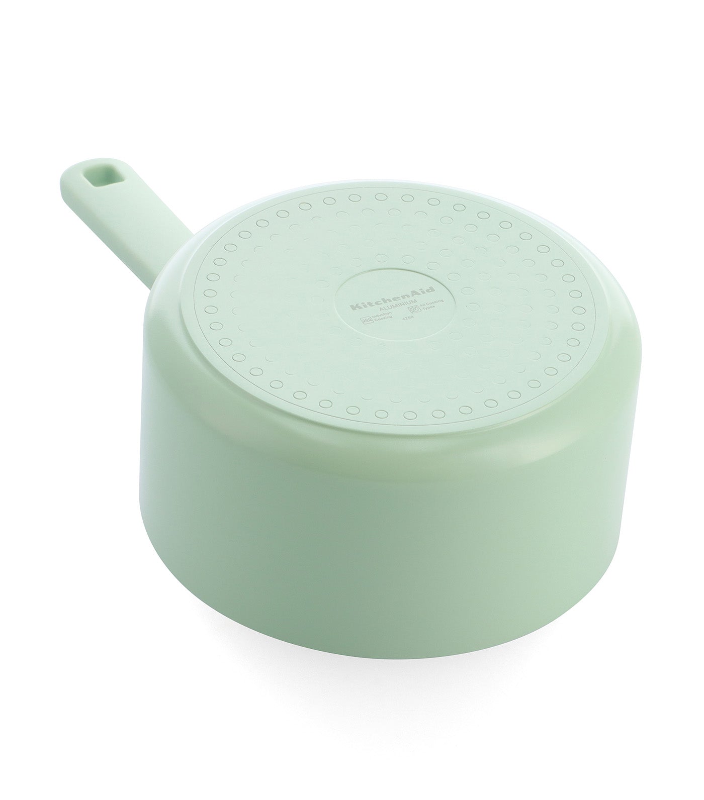 Colored Aluminum CVD Saucepan Pistachio 20 cm