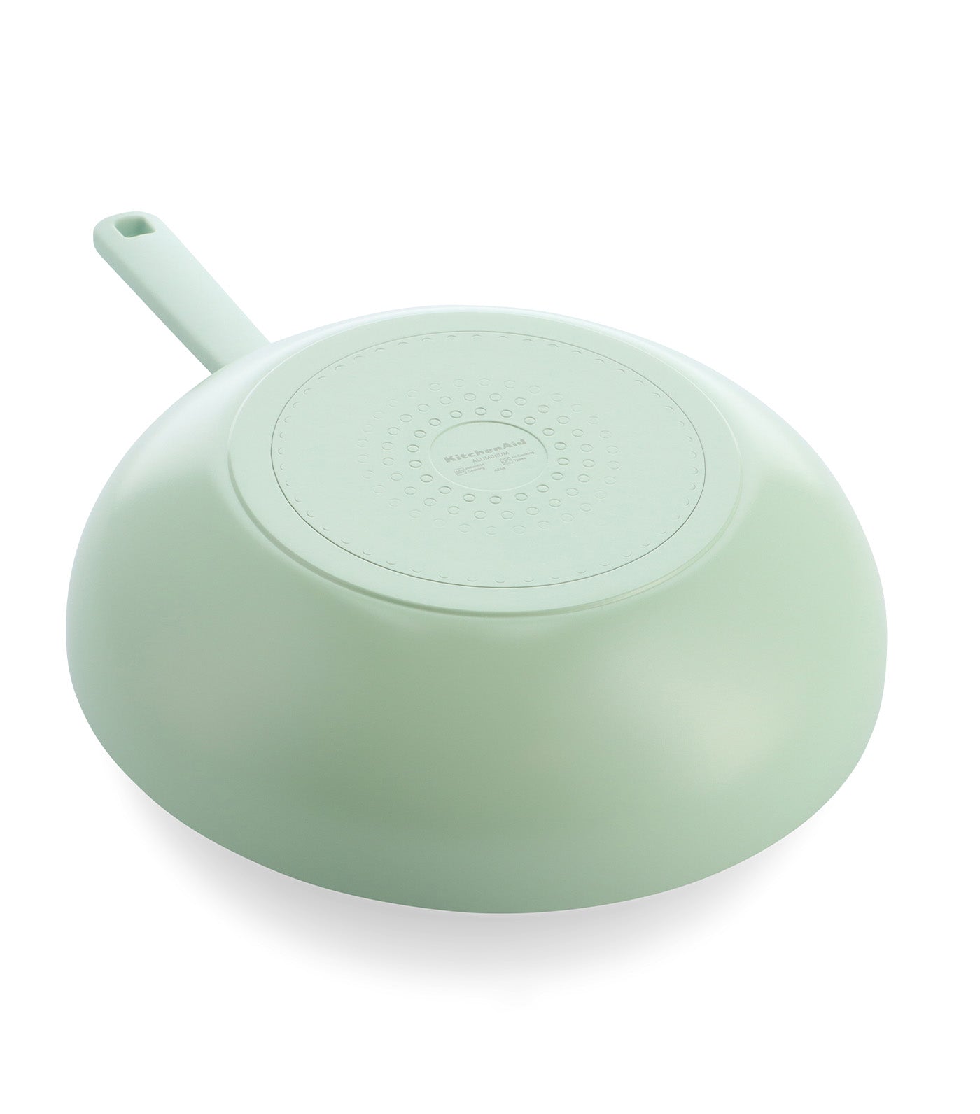 Colored Aluminum Open Wok Pistachio 28 cm