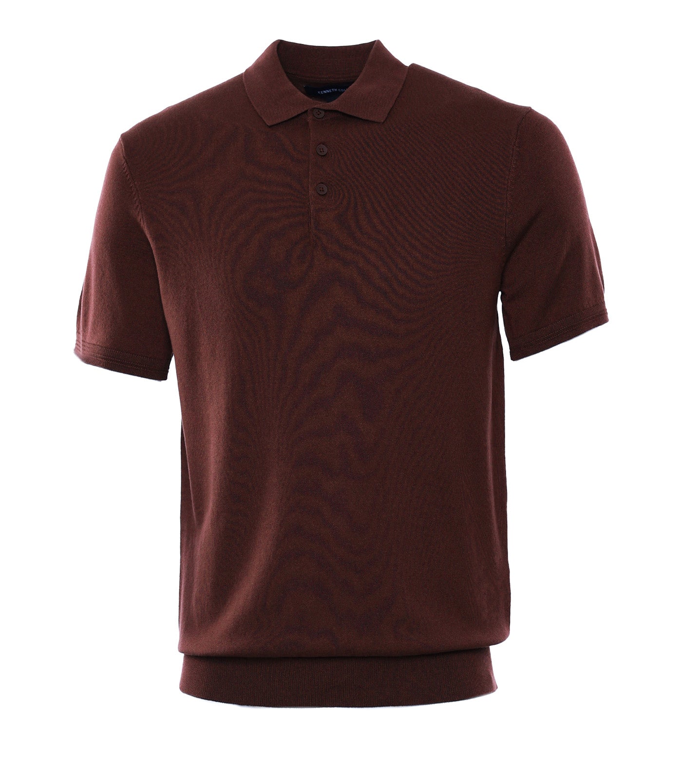 Basic Sweater Polo Burgundy