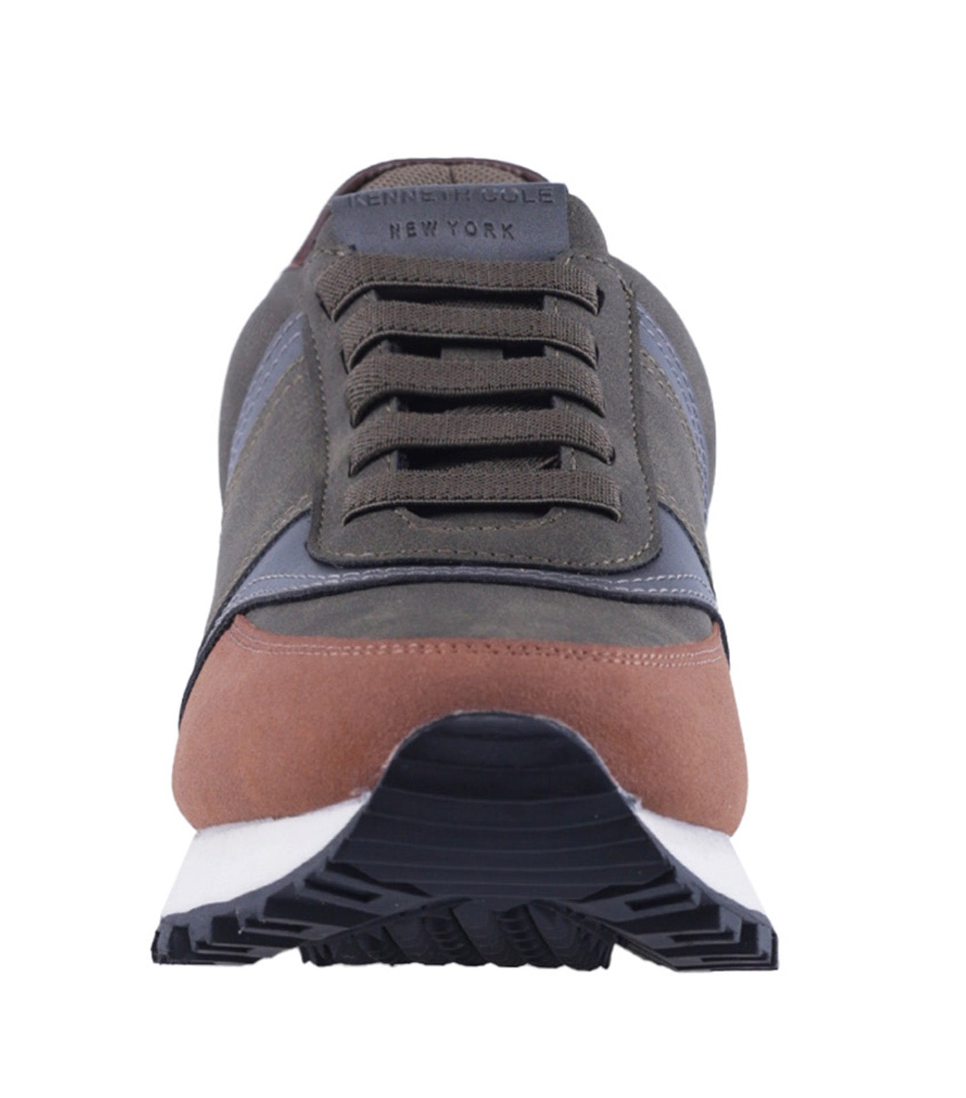 Street Smart Lace Up Sneaker Khaki Combo