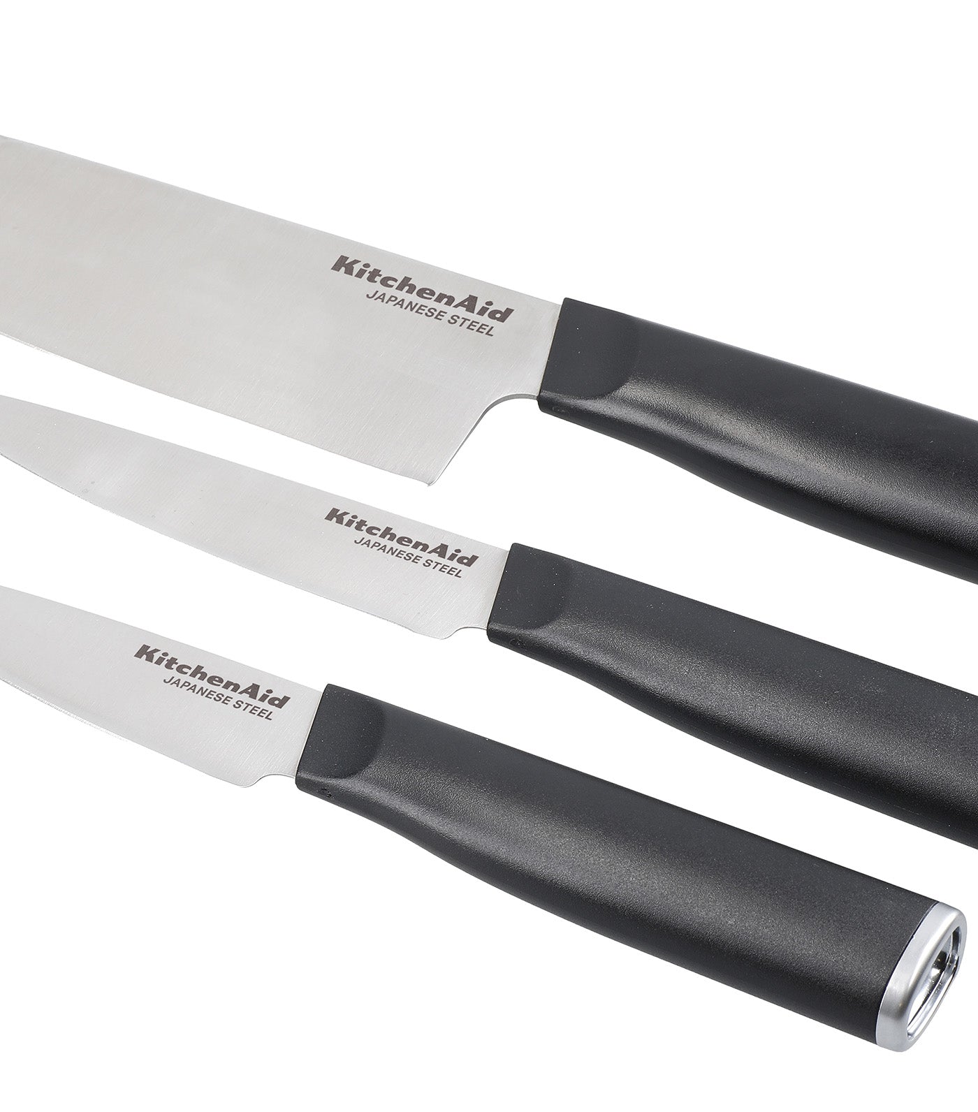 3-Piece Chef Knife Set Black