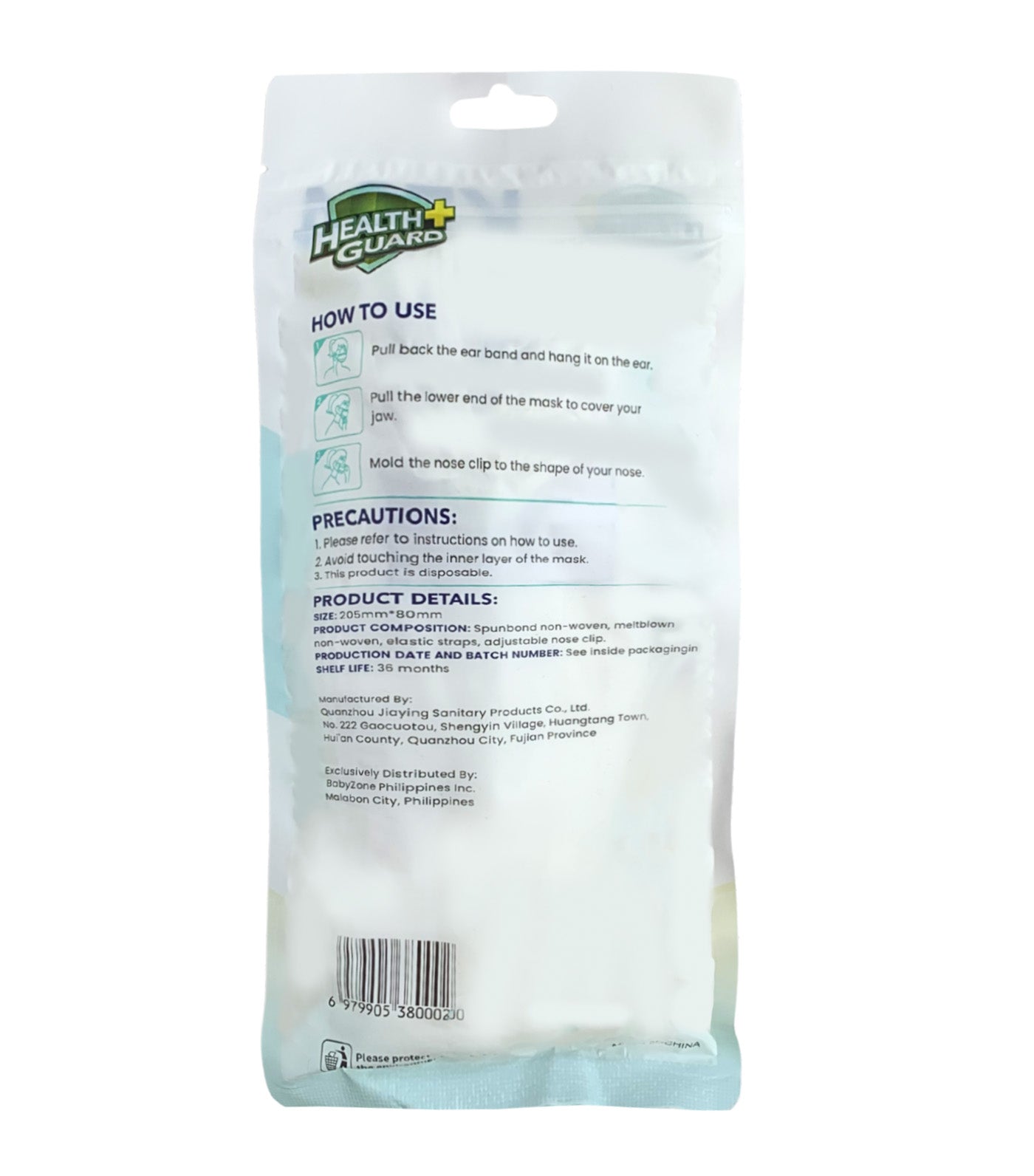 KF94 4-Layer Face Mask (Non-Medical) 10-Piece White