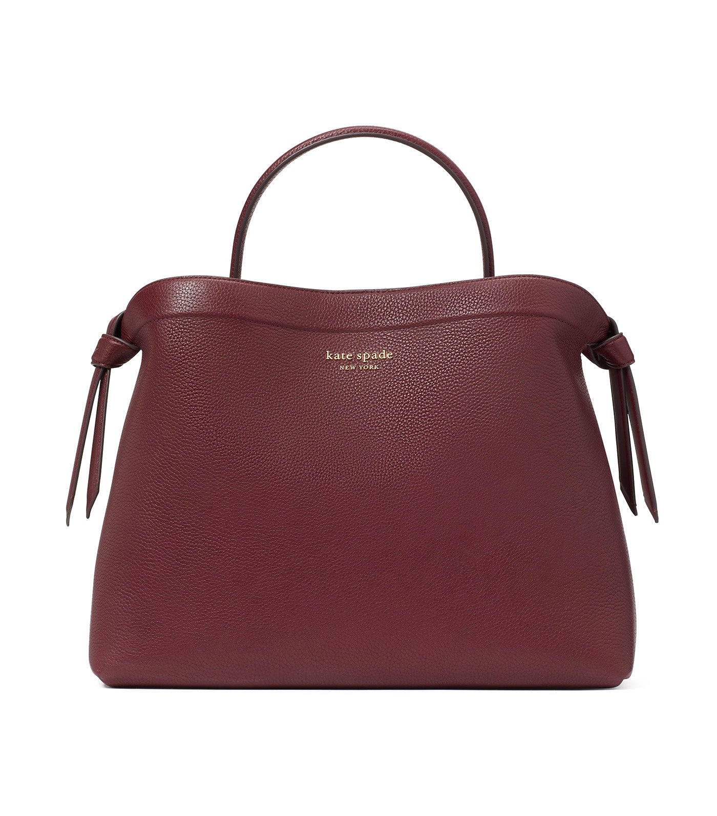 Knott Large Top-Handle Bag Cordovan