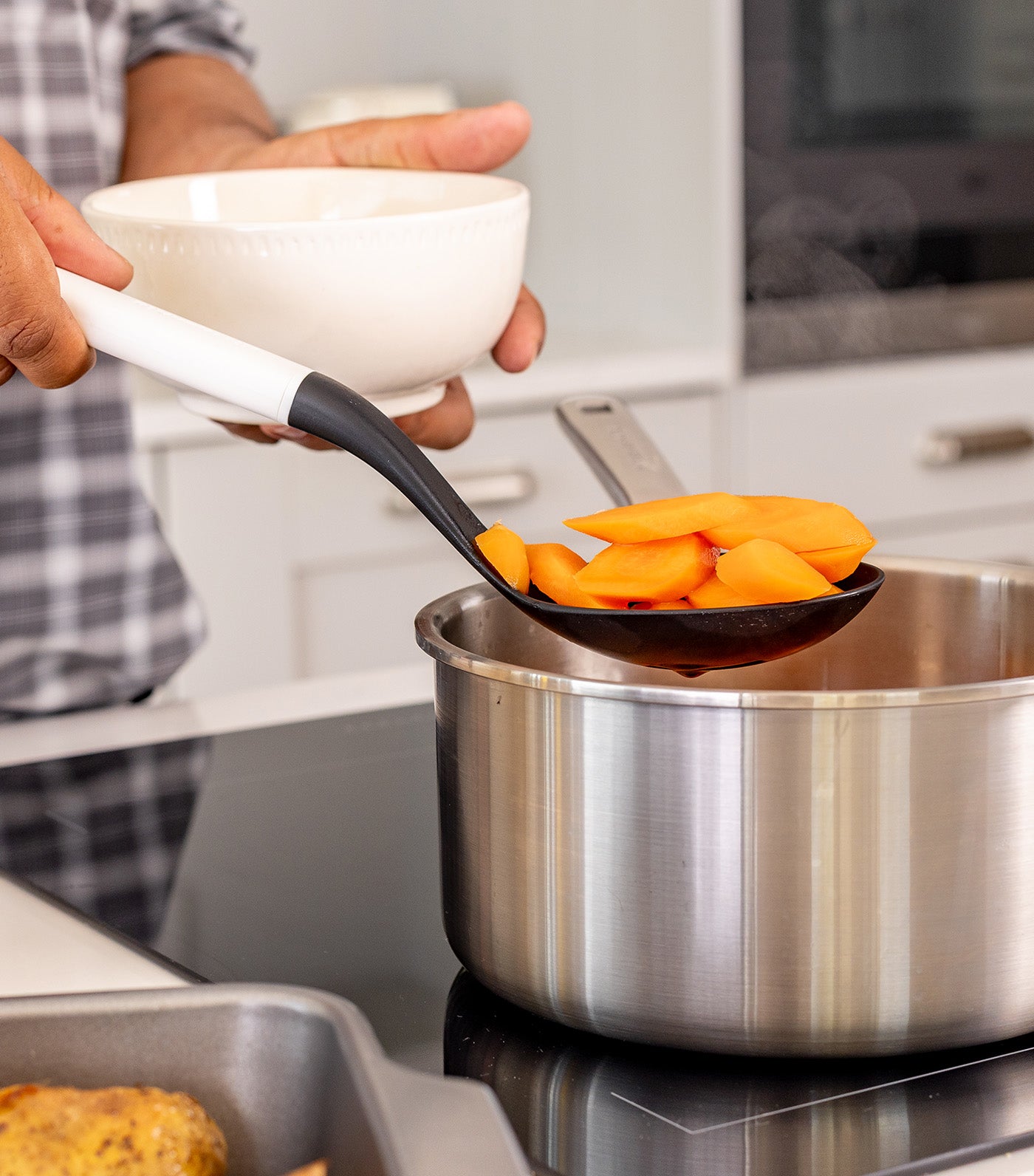 Coreline Slotted Spoon Porcelain