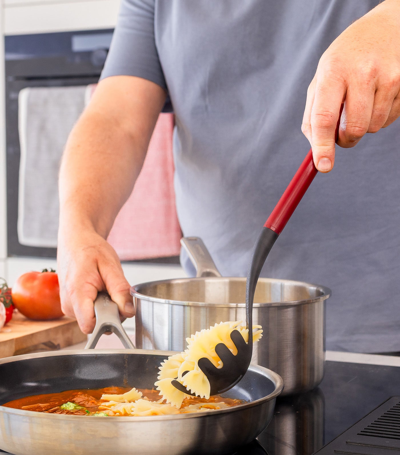 Coreline Pasta Spoon Empire Red