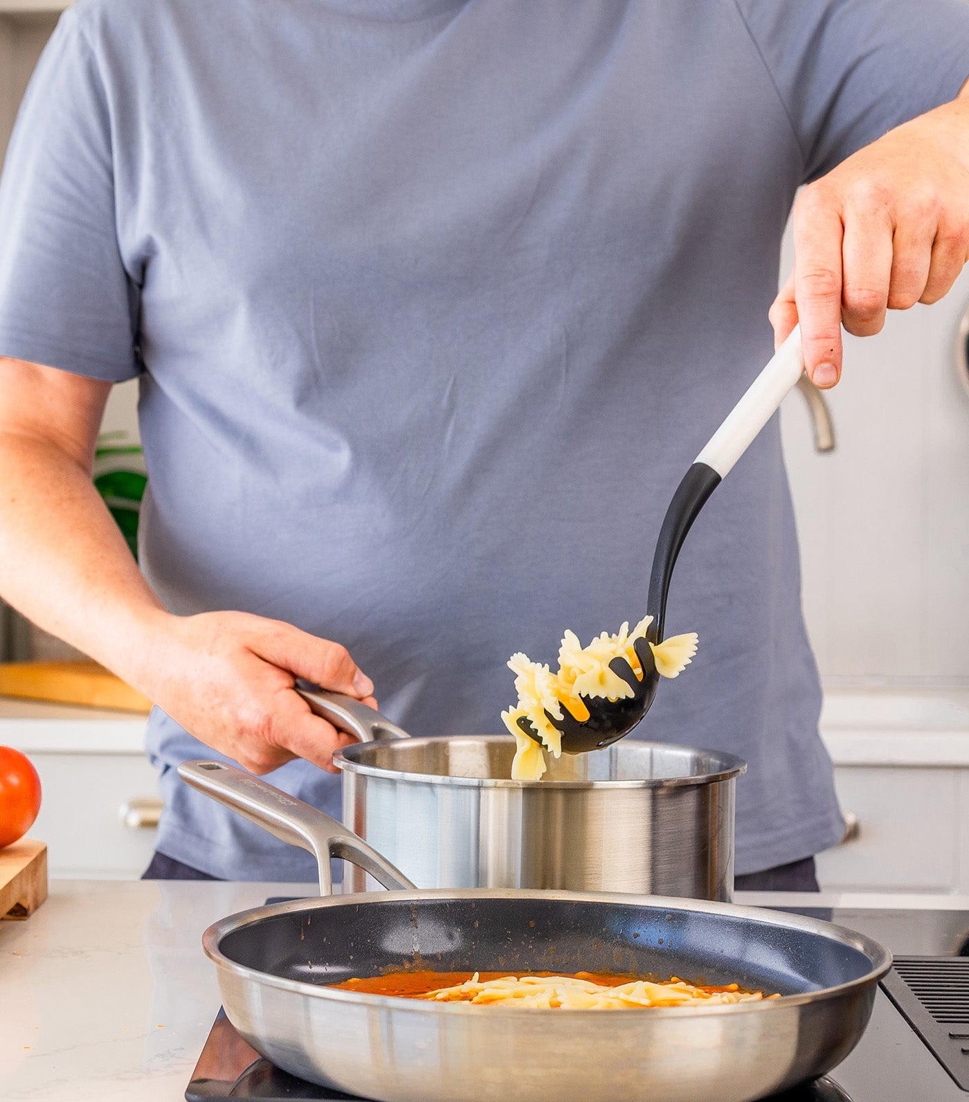 Coreline Pasta Spoon Porcelain