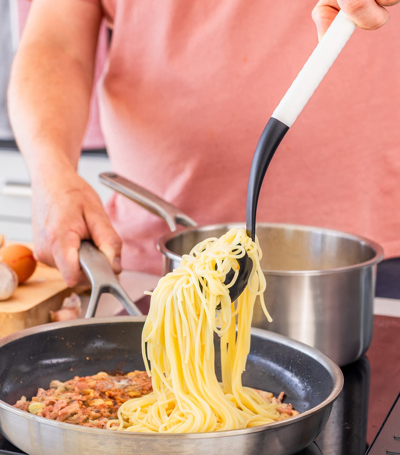 Coreline Pasta Spoon Porcelain