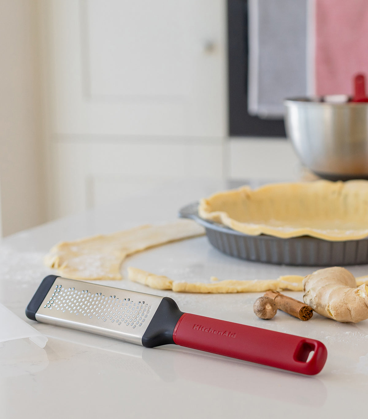 Coreline Fine Etched Grater Empire Red
