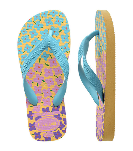 Havaianas yellow blue on sale