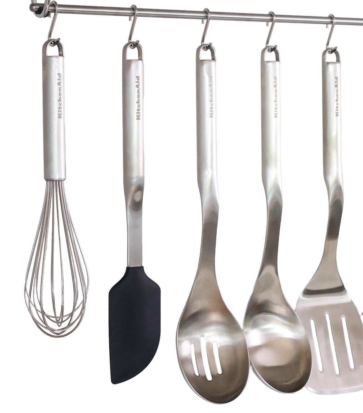 Premium Stainless Steel Scraper Spatula Black