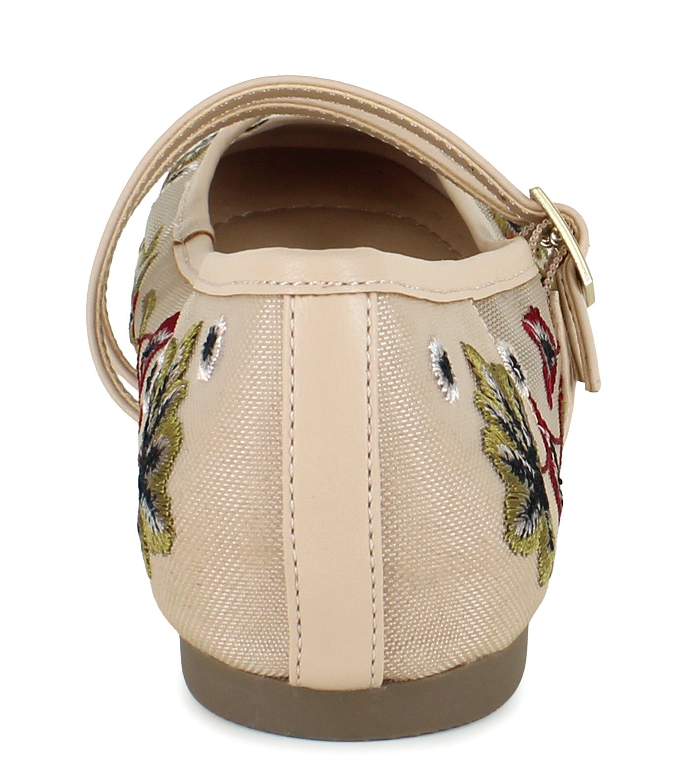 Kenneth Cole Malibu Nites Mary Jane Flats Nude