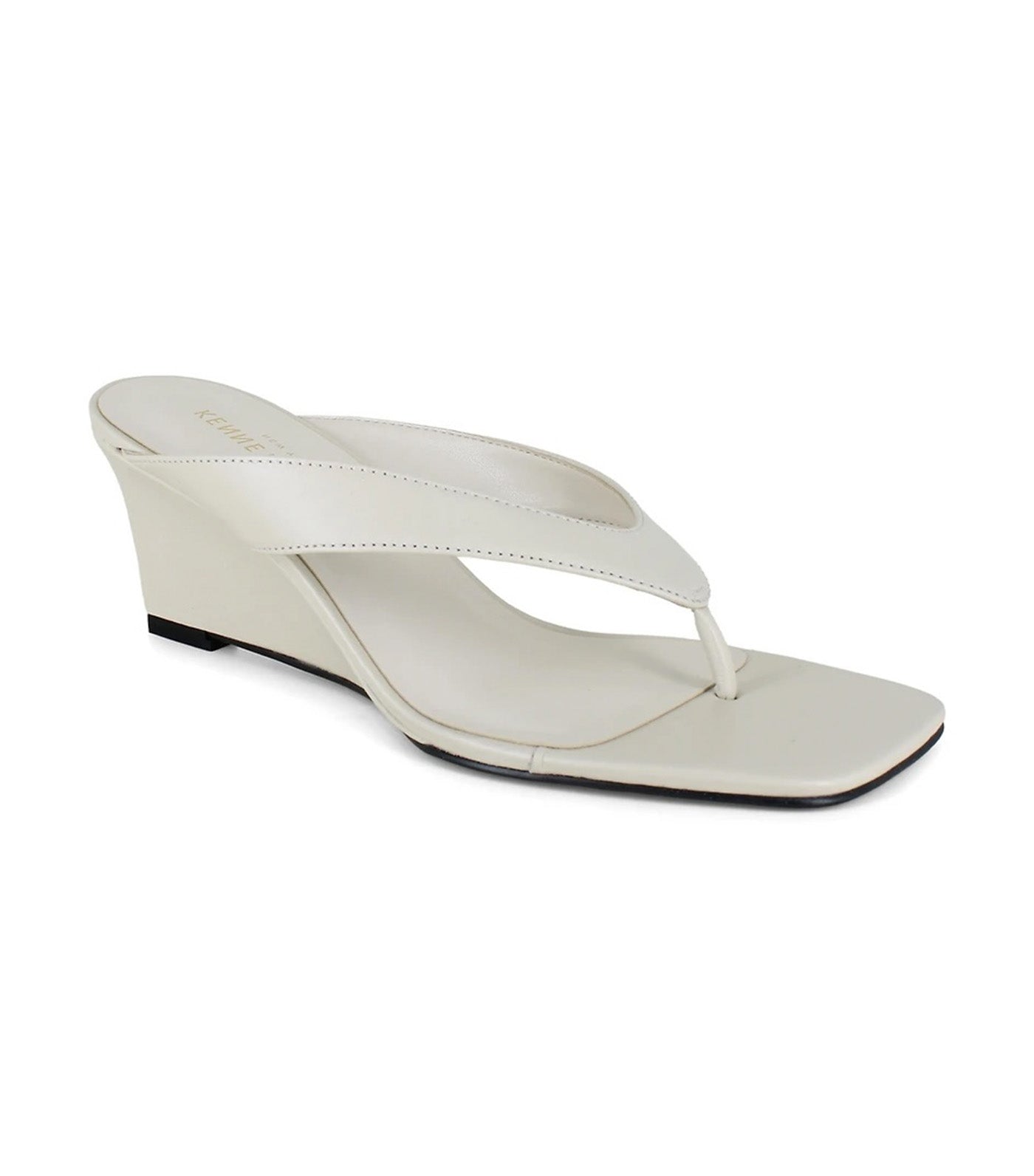 Kenneth Cole Susannah Wedge Sandal Ecru