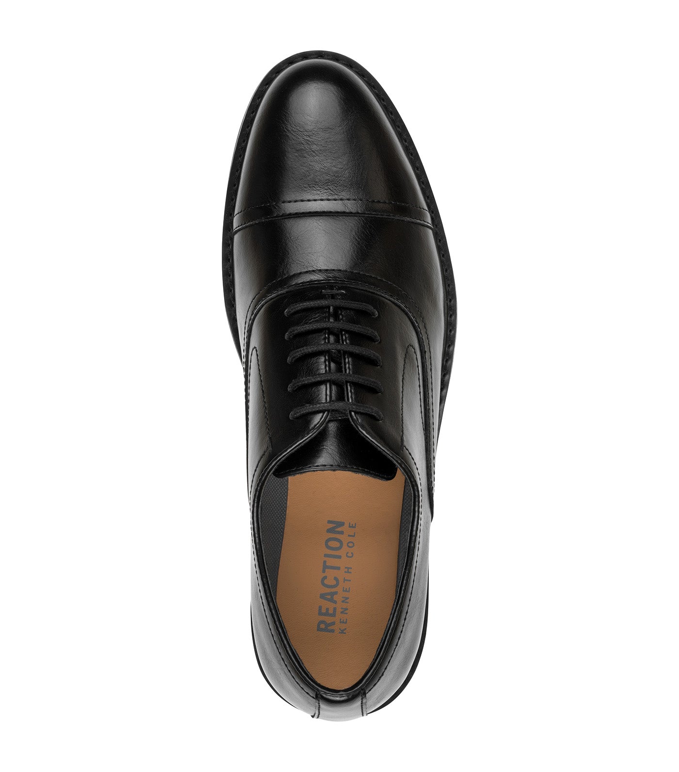 Kenneth Cole Lawstin Cap Toe Oxford Black