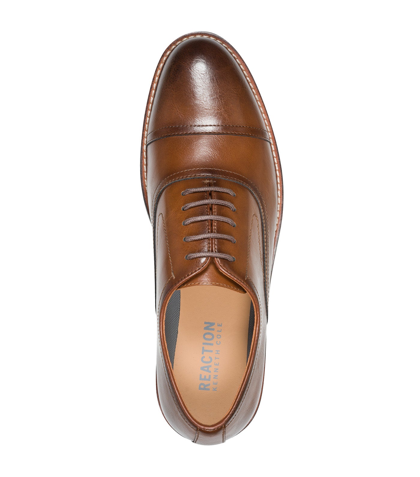 Kenneth Cole Lawstin Cap Toe Oxford Tan