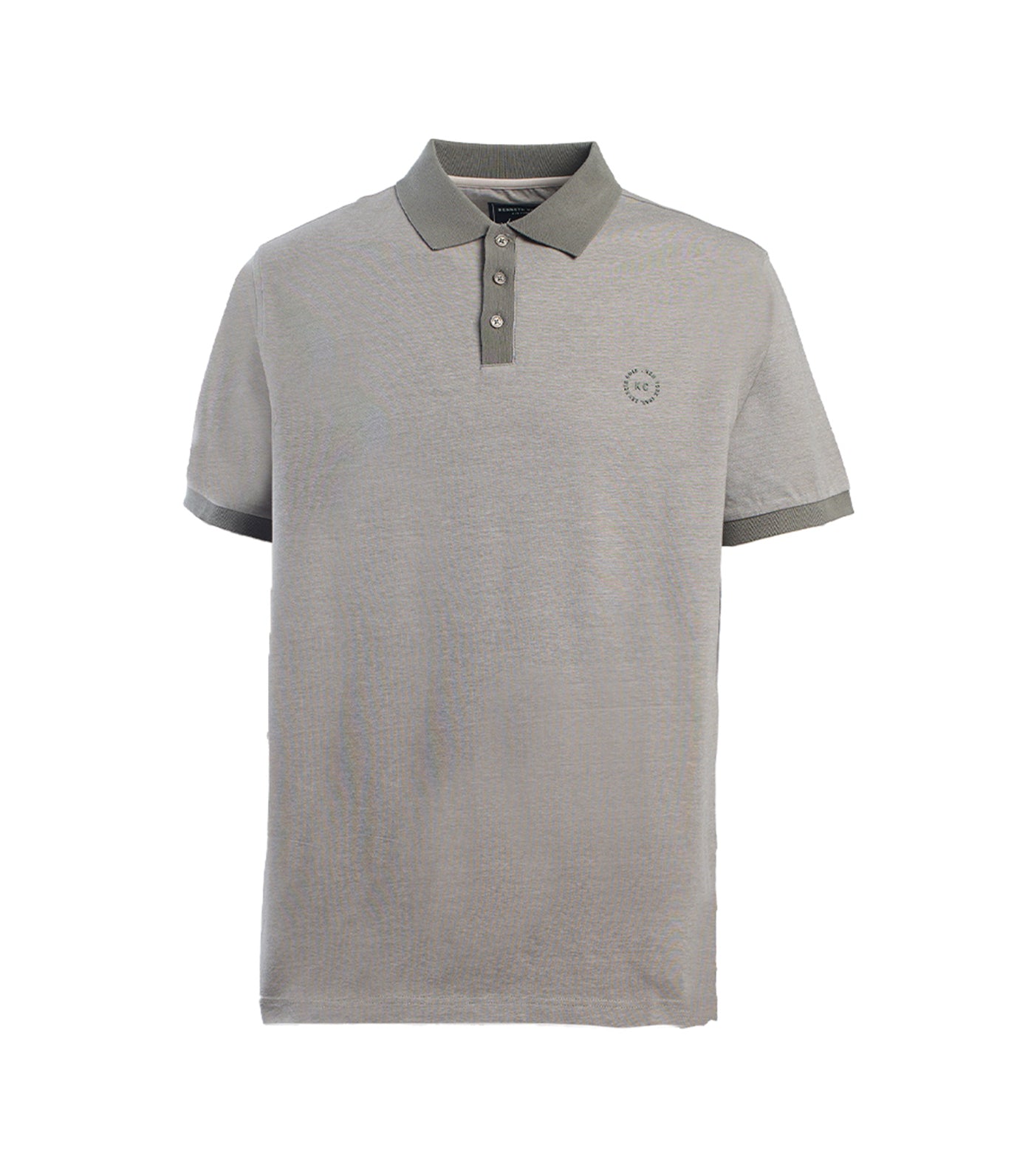 Kenneth Cole Pique Polo Shirt Moss Green