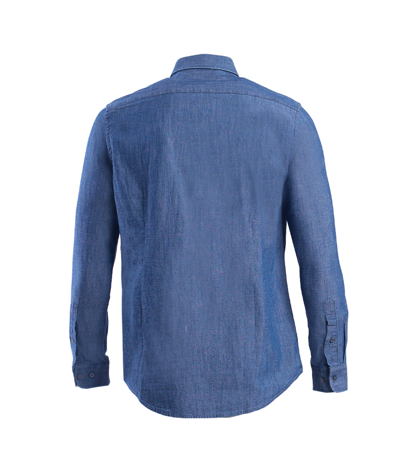 Kenneth Cole Long Sleeves Shirt Bleach Denim