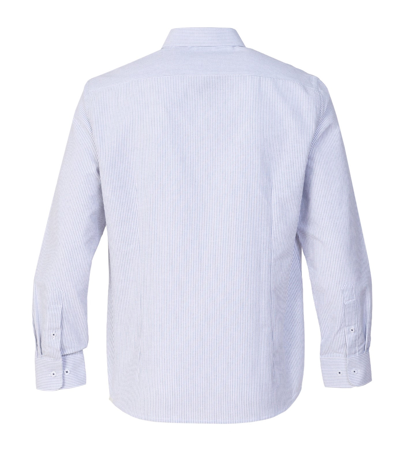 Striped Dress Shirt Dark Navy