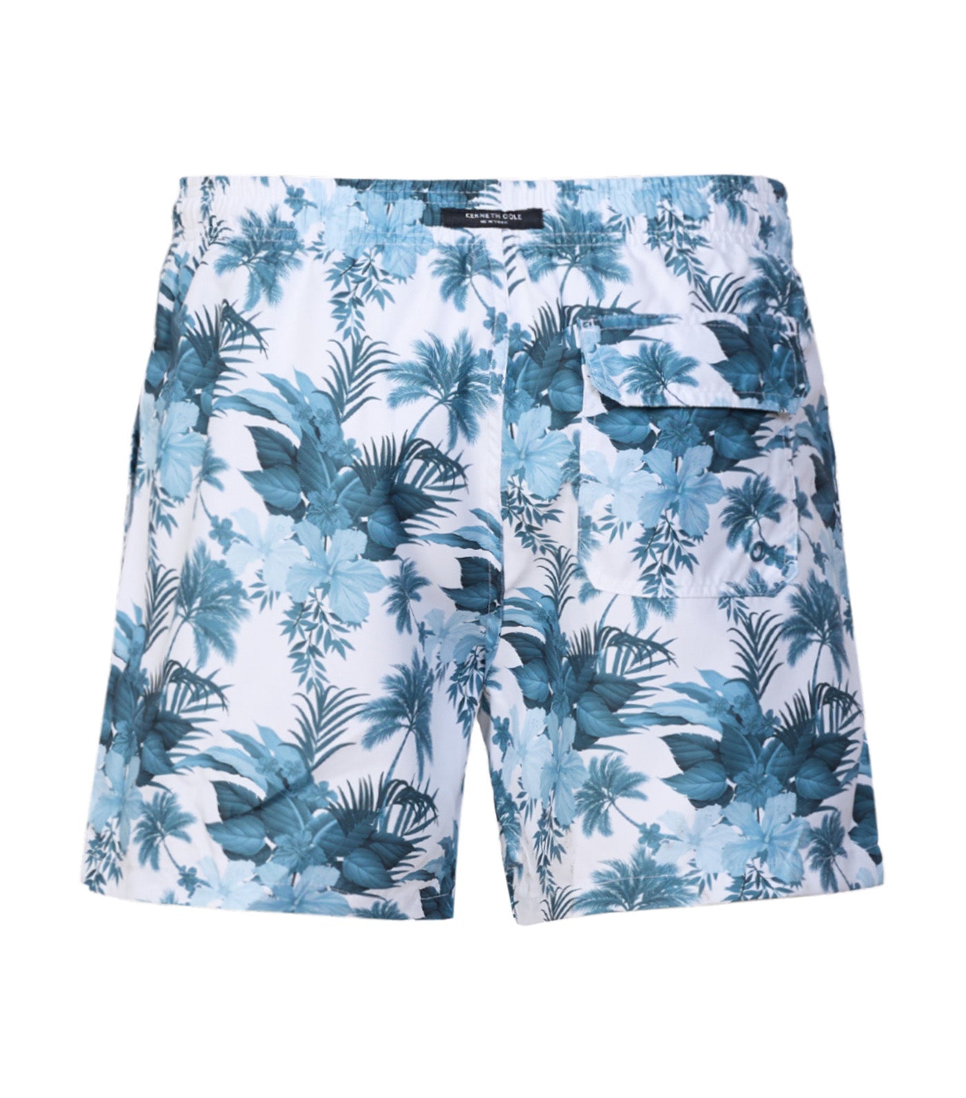 Patterned Swim Shorts Heaven Blue