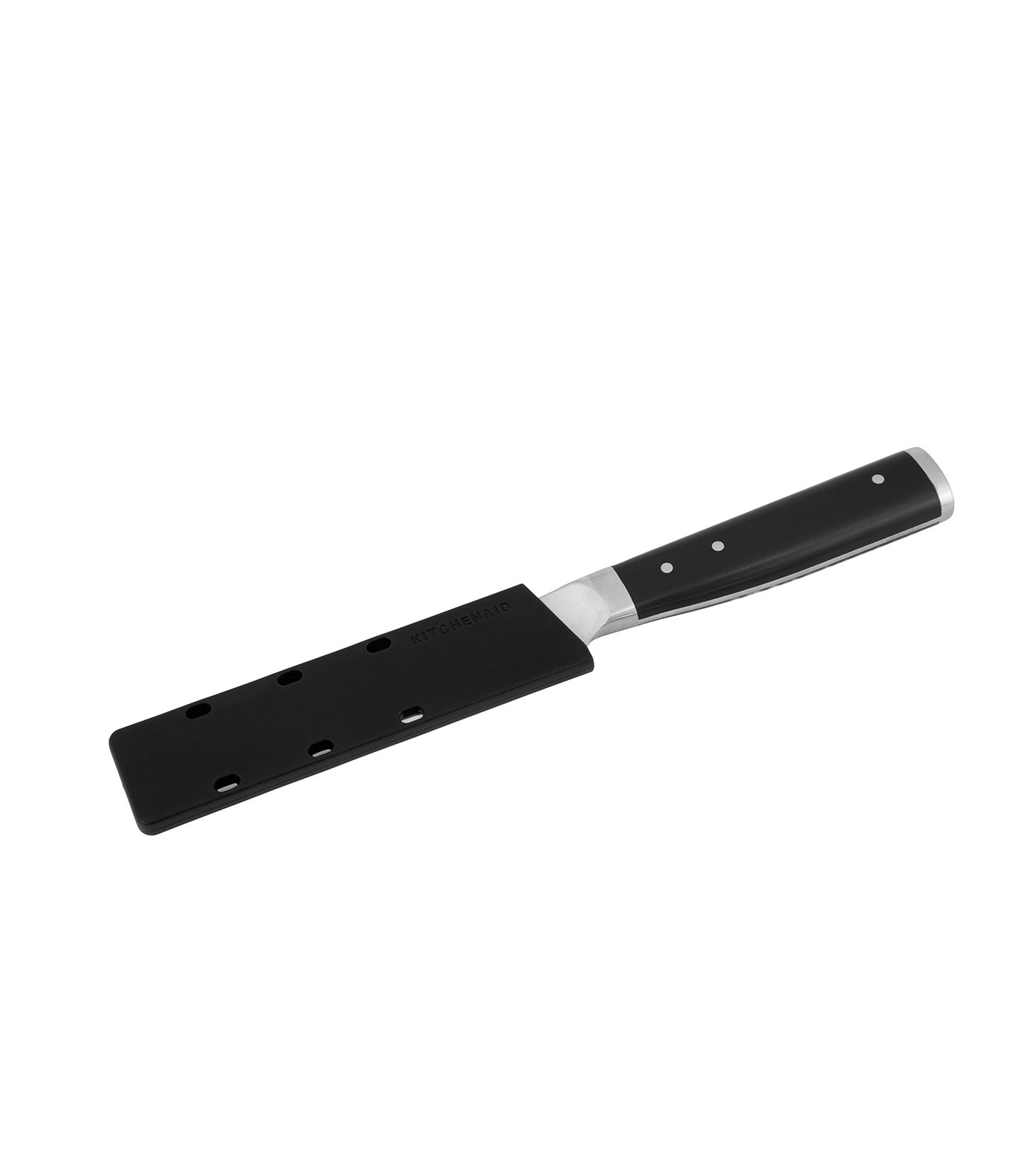 4.5in Fine Edge Utility Knife with Sheath-GMT Black