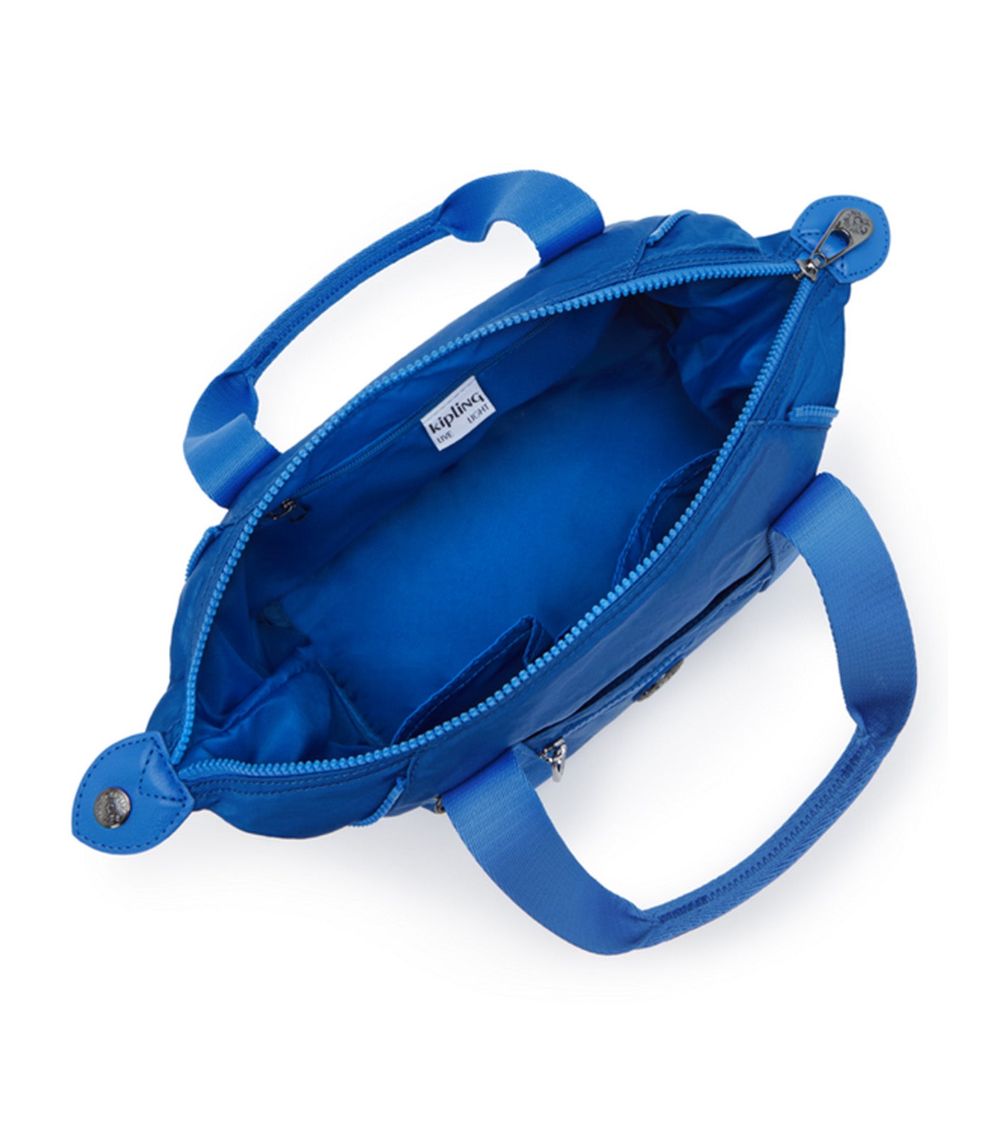 Art Mini Handbag Satin Blue