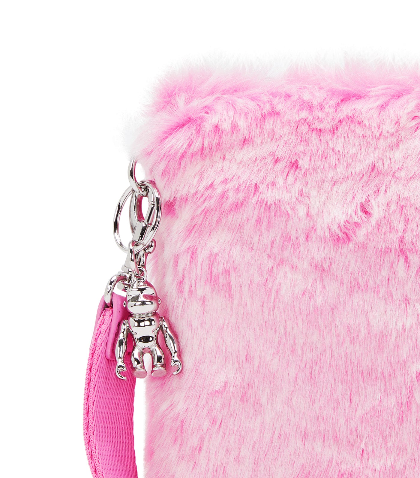 Fancy Furry Wristlet Valentine Pink