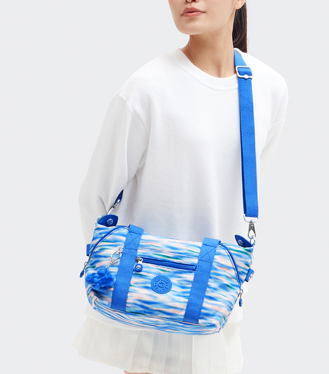 Art Mini Handbag Diluted Blue