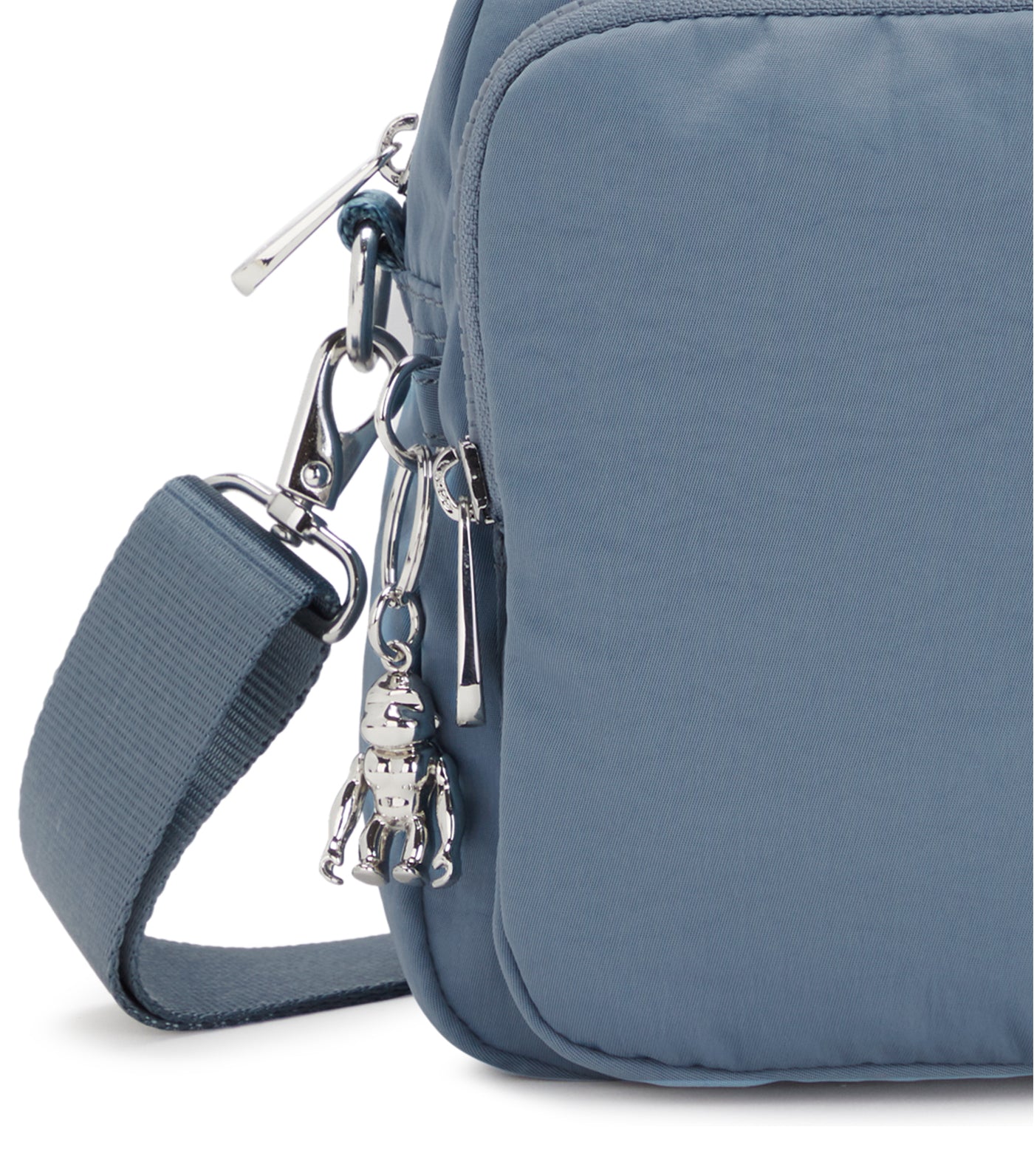 KIPLING HELENE Women Travel Shoulder Bag Purse Leather Nylon Black  Multicolored | eBay