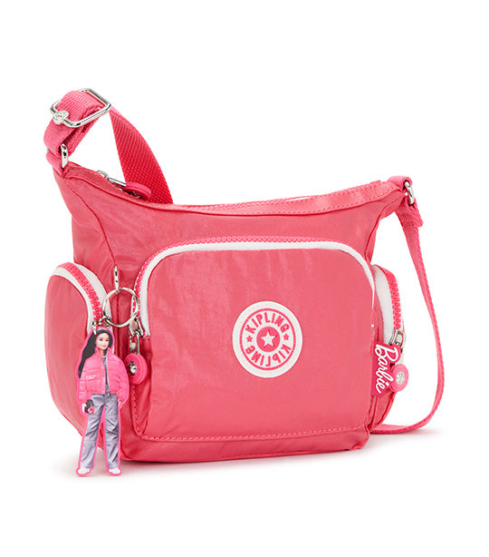 Barbie x Kipling Gabbie Mini Crossbody Bag Lively Pink