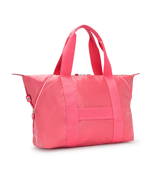 Barbie x Kipling Art Medium Tote Bag Lively Pink