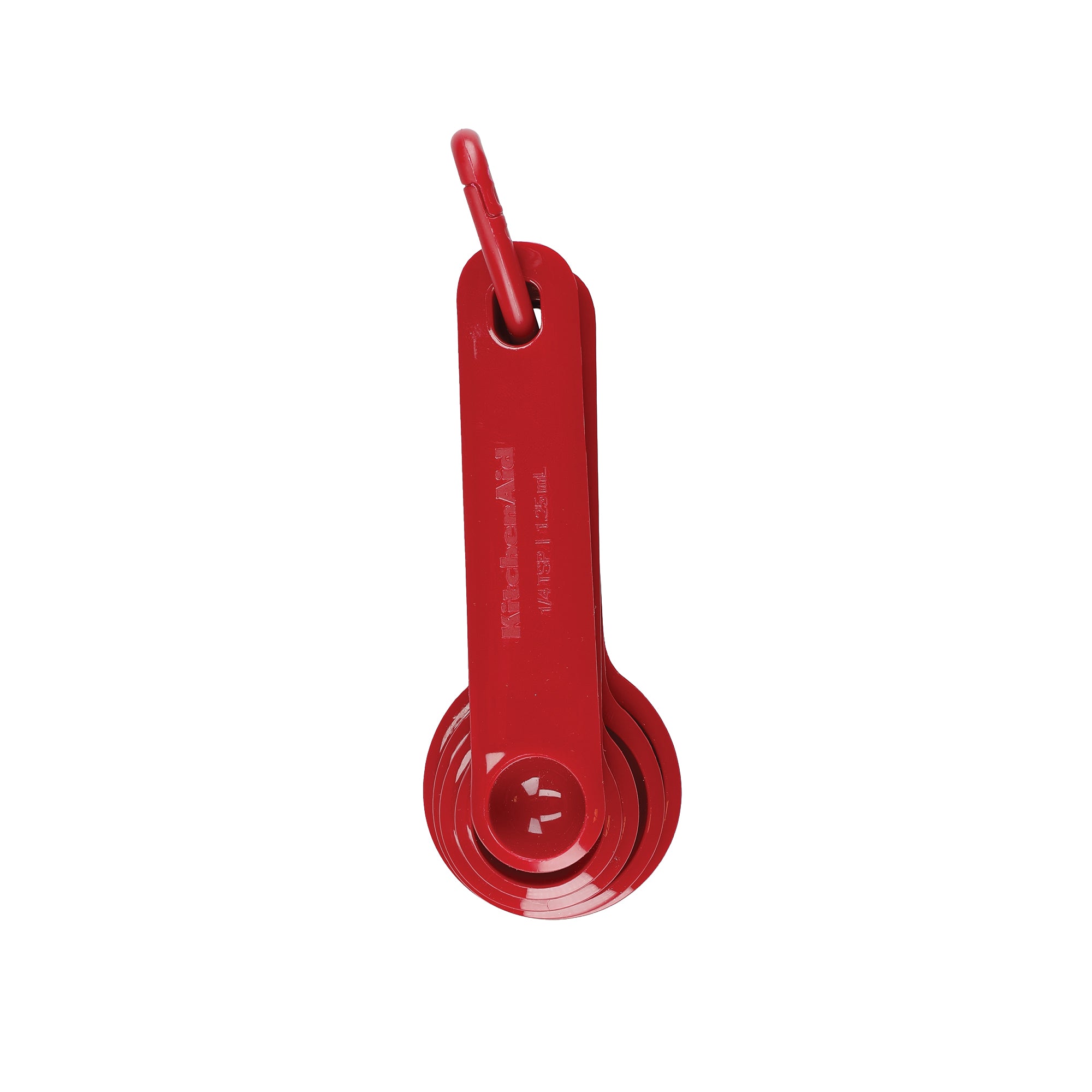 5-Piece Measuring Spoon Set Empire Red