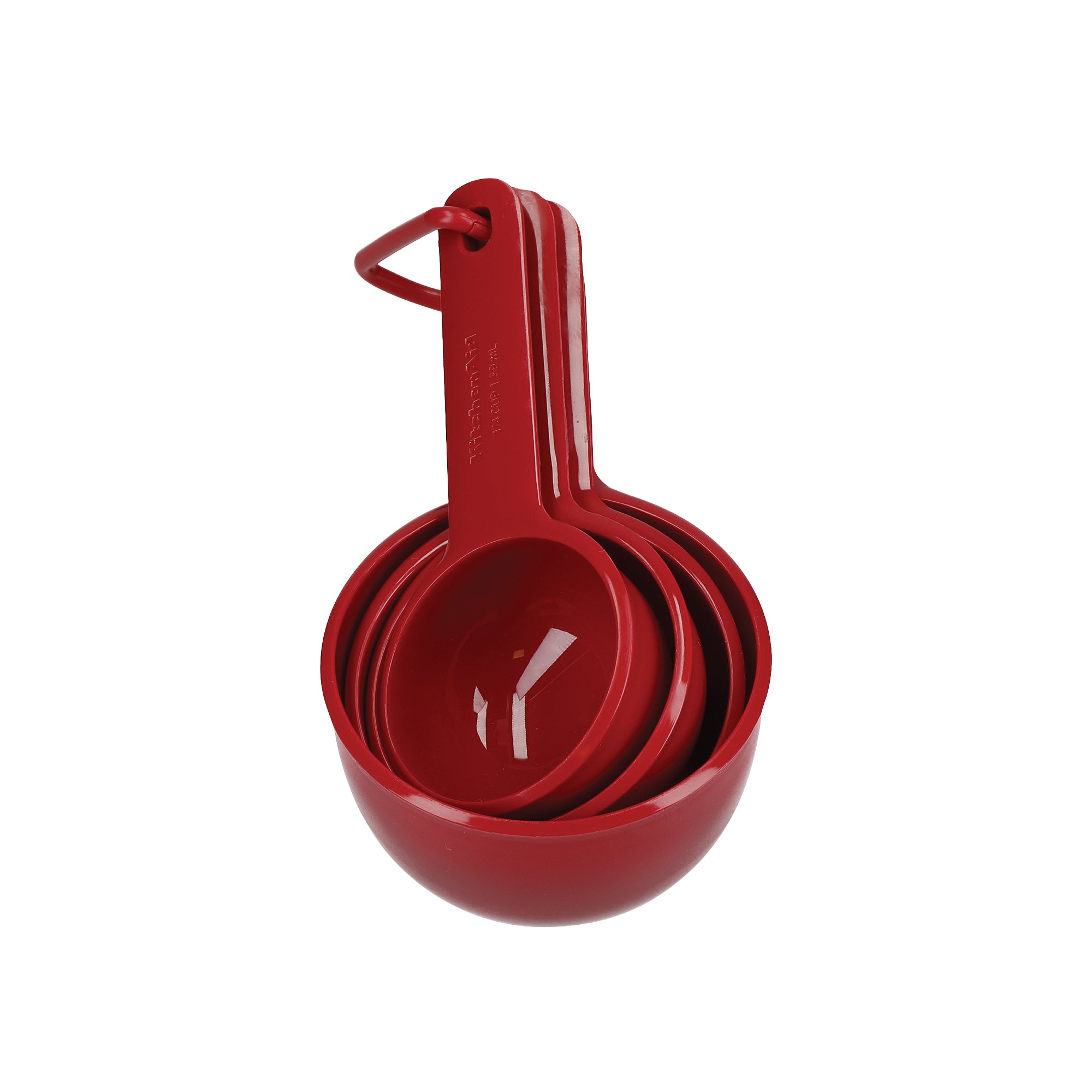 5-Piece Measuring Spoon Set Empire Red