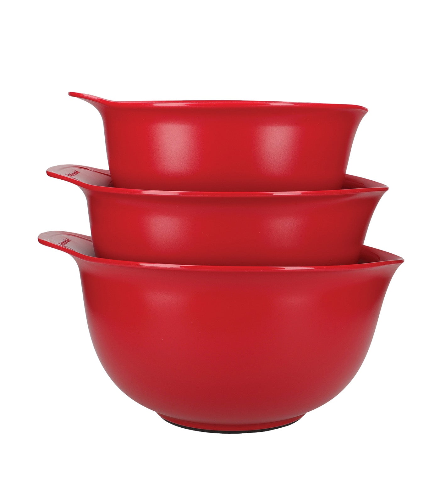 3-Piece Mixing Bowl Set Empire Red