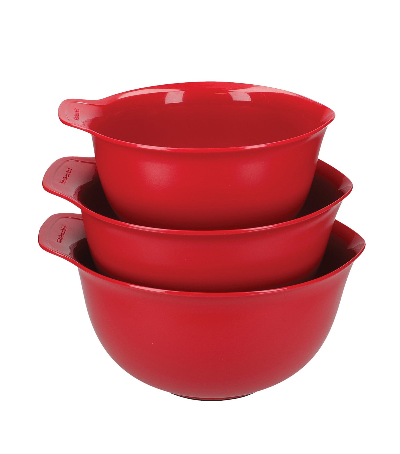 3-Piece Mixing Bowl Set Empire Red
