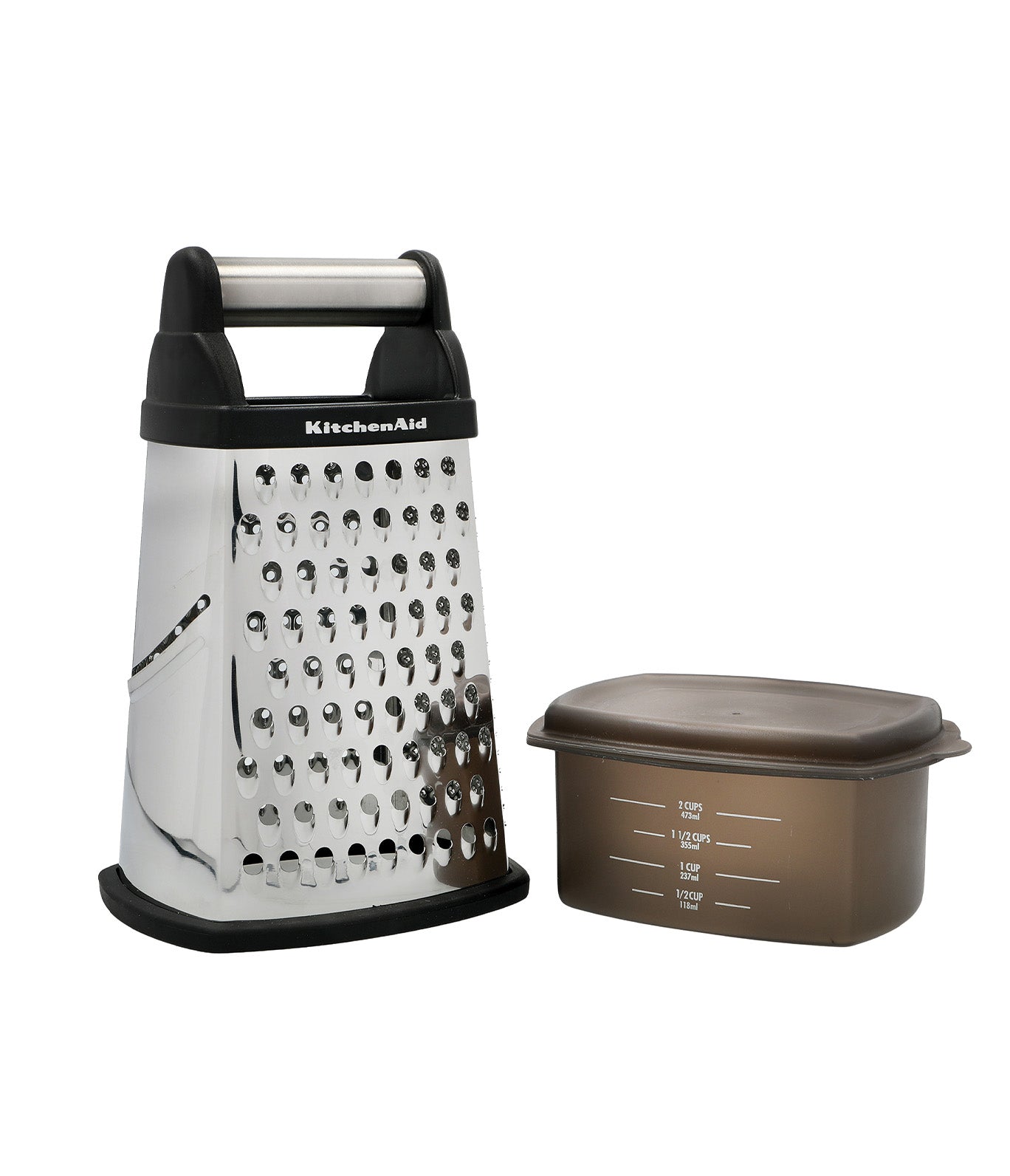 Box Grater with Container