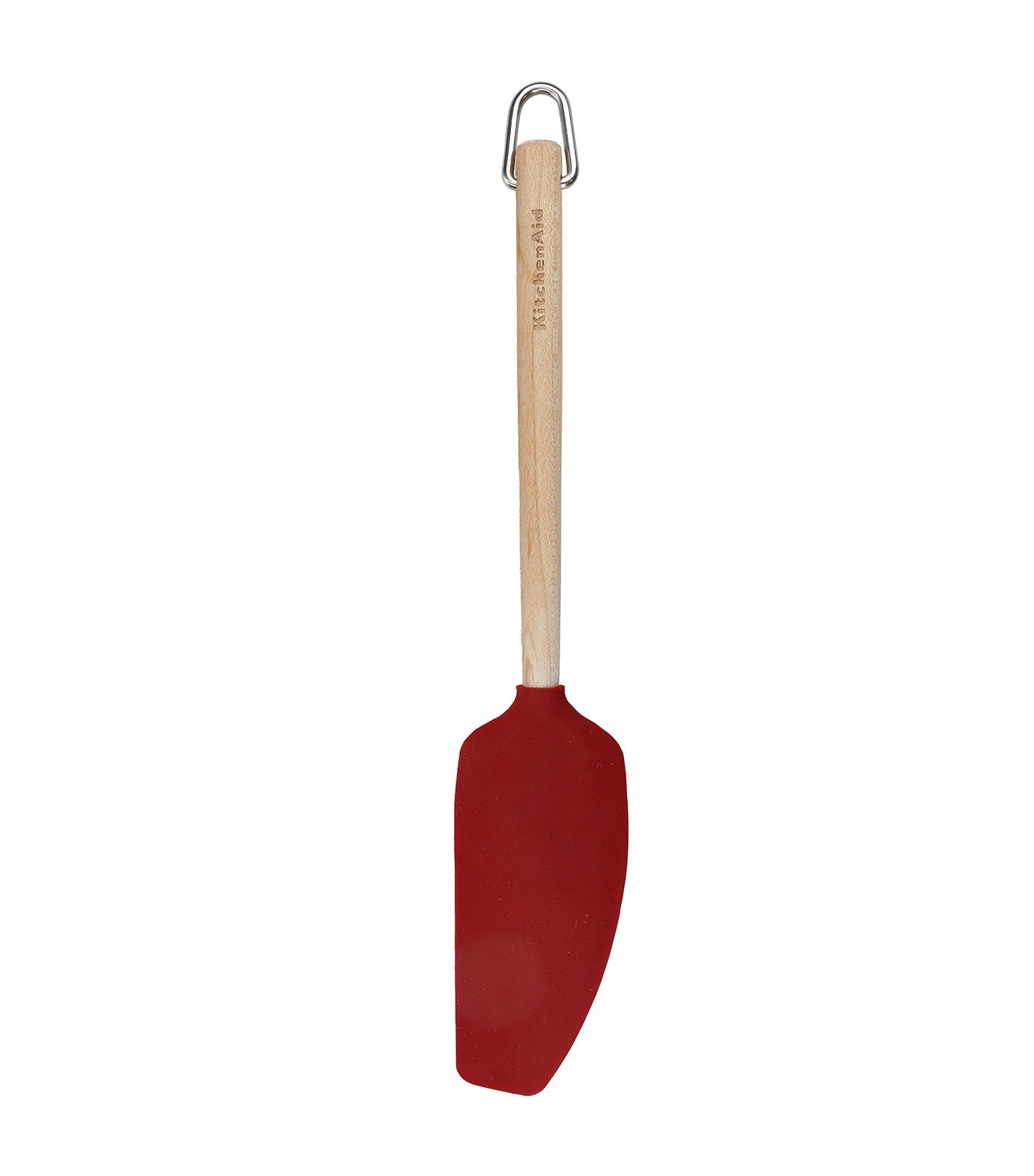 Birchwood Mixer Spatula Bamboo/Red