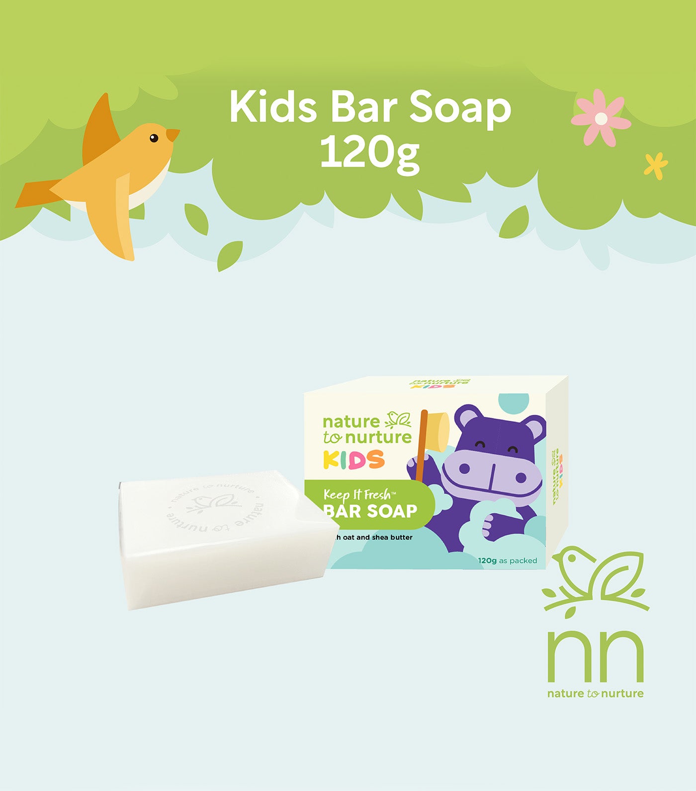 Keep It Fresh Kids Bar Soap, 120g