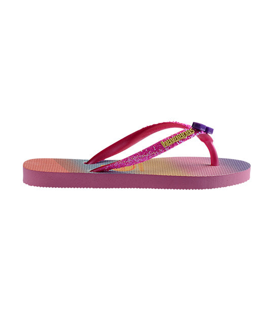 Havaianas Kids Slim Glitter II Pink Lemonade Pink Flux Rustan s