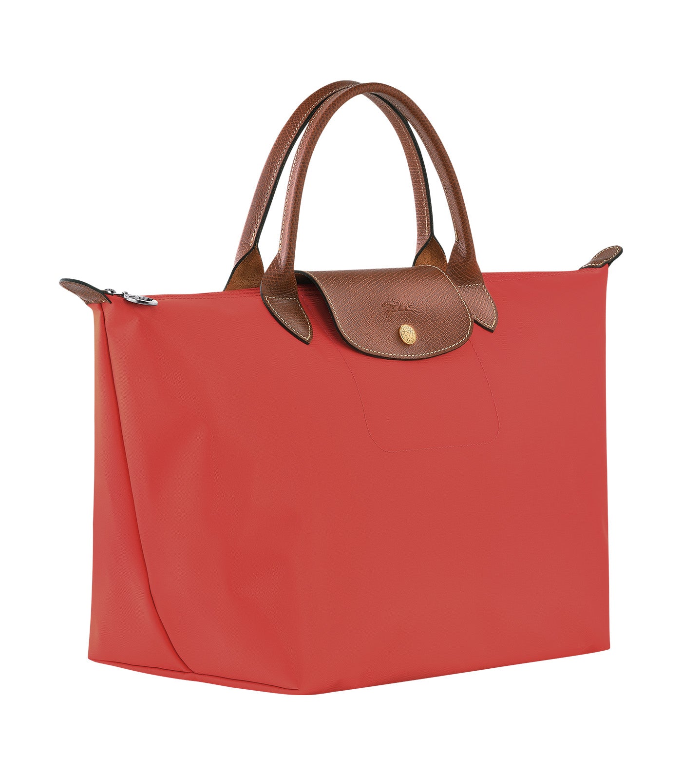 Le Pliage Original Handbag M Tomato