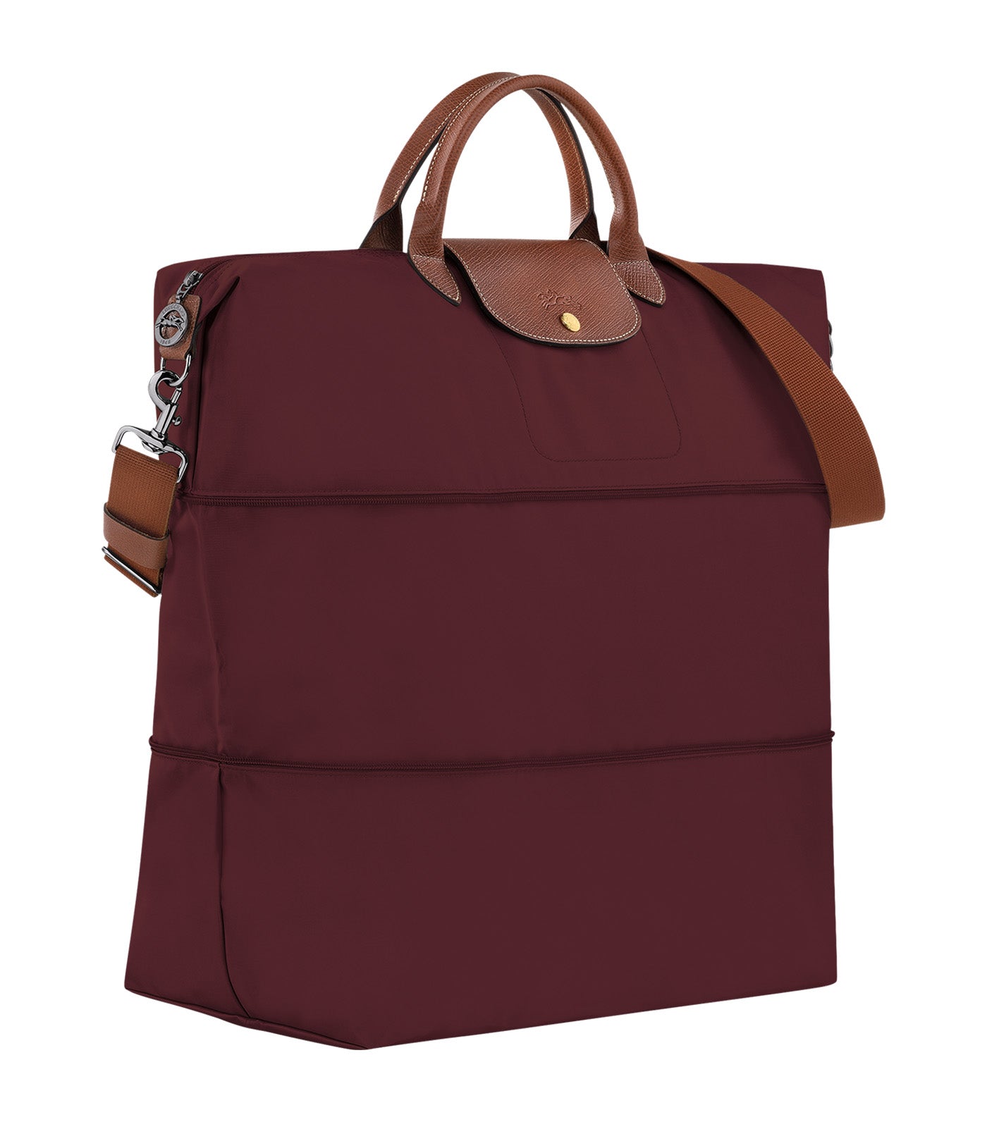 Longchamp Le Pliage Original Travel Bag Expandable Burgundy Rustan s