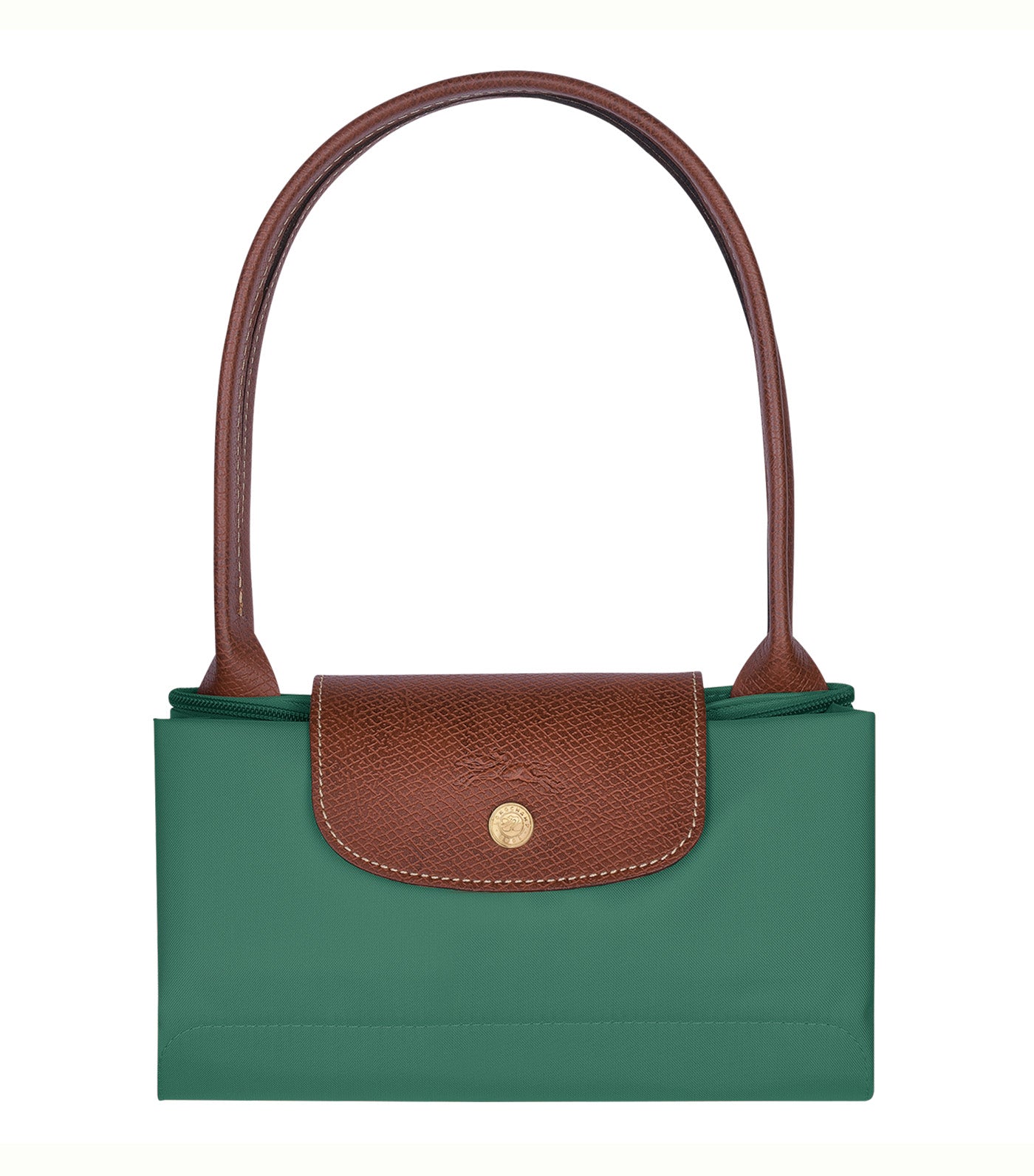 Dark green discount longchamp tote