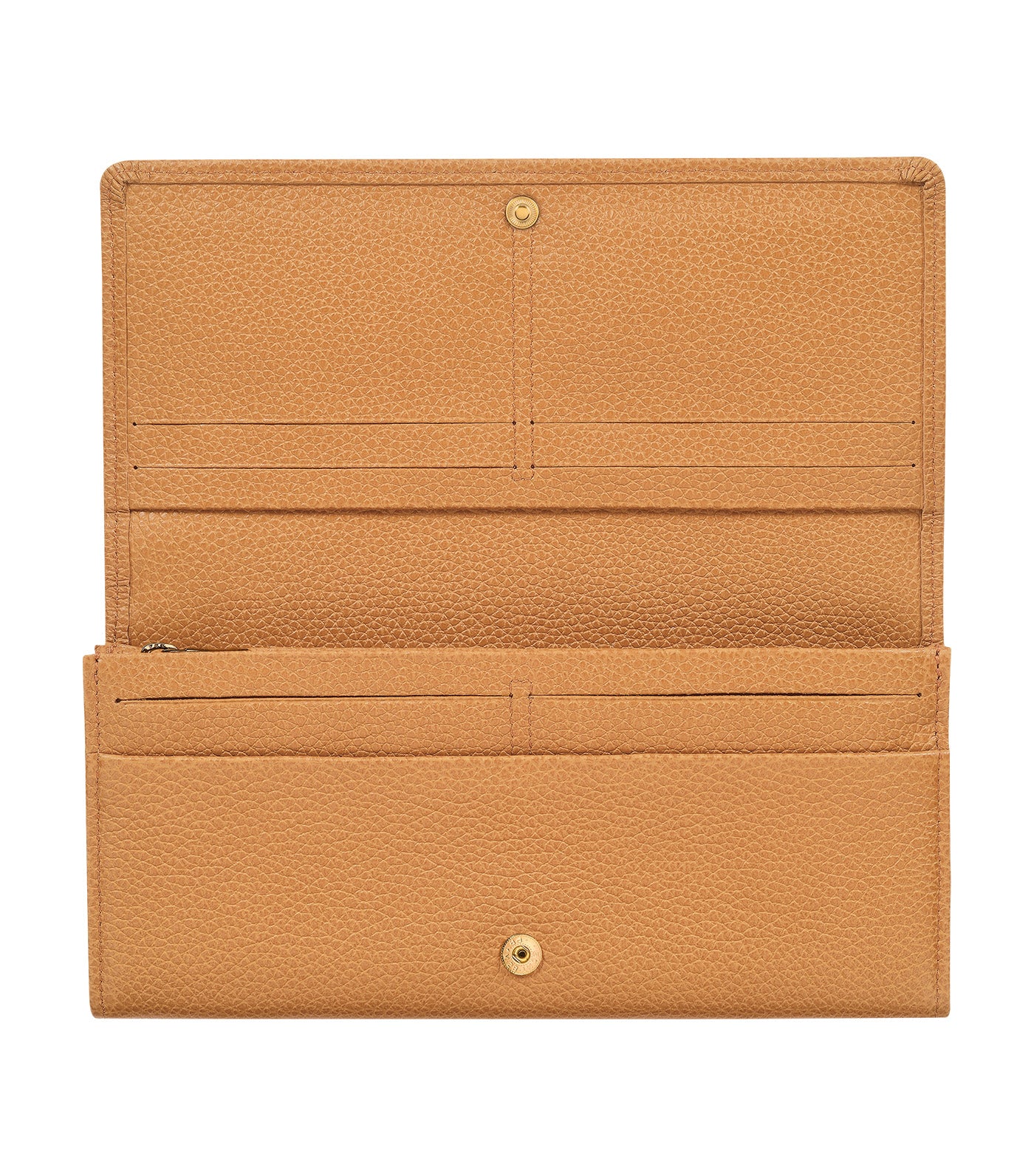 Le Foulonné Continental Wallet Walnut